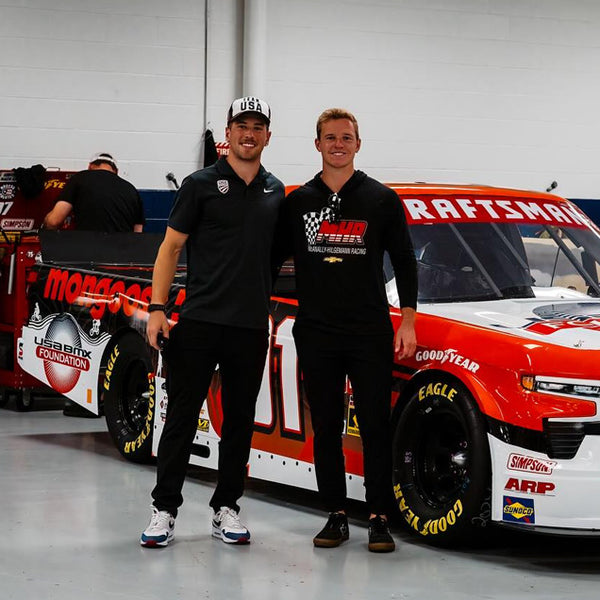 Mongoose's Cam Wood and NASCAR's Jack Wood team up in Bristol 