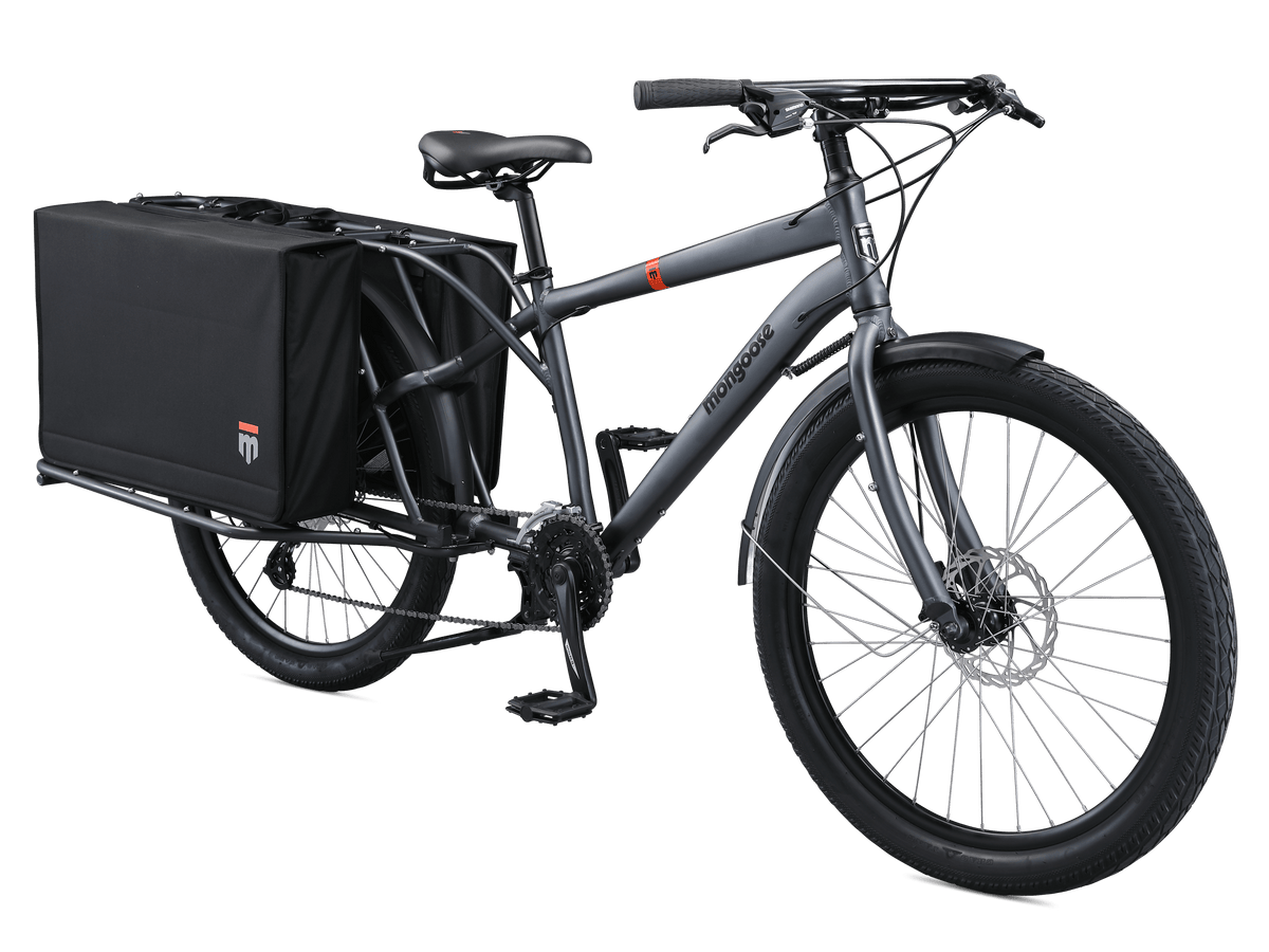 Mongoose envoy cargo bike on sale