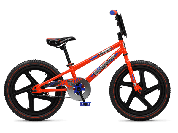 Mongoose Bicycles Tagged Orange